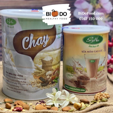 Sữa Hạt Bổ Sung Dinh Dưỡng Chay SoyNa - Bí Đỏ Food - Bột Ngũ Cốc Ăn Kiêng