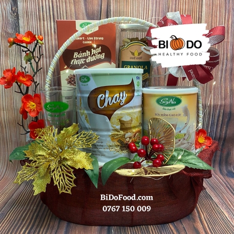 Sữa Hạt Bổ Sung Dinh Dưỡng Chay SoyNa - Bí Đỏ Food - Bột Ngũ Cốc Ăn Kiêng