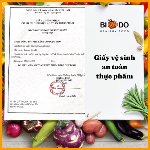 Bánh Cốm Gạo Lứt Đặc Sản ST BIBO 180g - Bí Đỏ Food - Ăn Vặt Tuổi Thơ Cốm Gạo Ngào Đường
