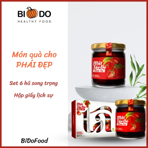 Mật Táo Đỏ DÂU Tâm An 70ml - Bí Đỏ Food - Điều Hòa Khí Huyết Cân Bằng Nội Tiết Tố