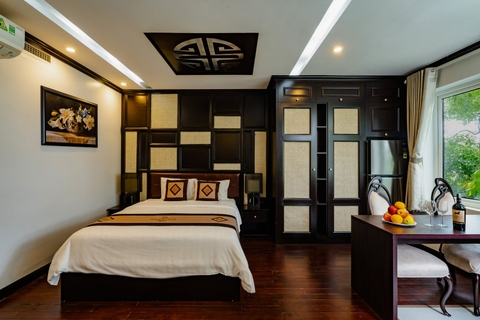 The 1-bedroom studio apartment