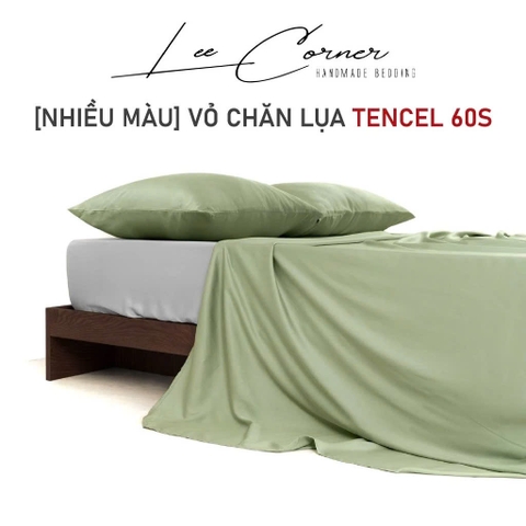 Chăn Lụa Tencel 60S cao cấp LEE CORNER, chăn không lót bông có khóa kéo mềm mịn thoáng mát 1,8x2m 2mx2m2 (may theo yêu cầu)