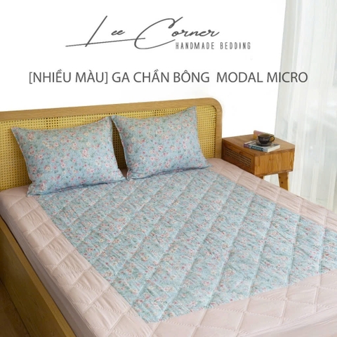 Ga chần bông Modal Micro, LEE CORNER, ga chần bông cao cấp, ga giường chần bông kích thước 1m6 1m8 2m2, may theo yêu cầu