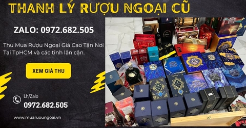 Tìm Thấy Rượu Ngoại Cũ Trong Tủ – Có Bán Được Không?