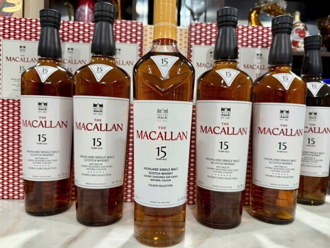 Thu mua Macallan 15 giá cao tại TP.HCM – Định giá nhanh, giao dịch tận nơi