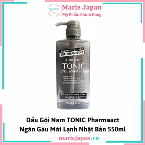 Dầu Gội Nam TONIC Pharmaact Nhật Bản 550ml