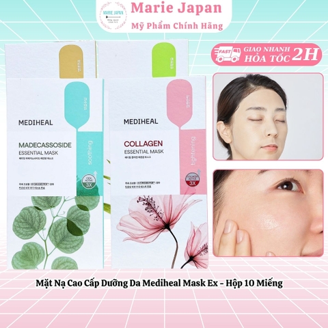 Mặt Nạ Cao Cấp Dưỡng Da Mediheal Mask Ex Hộp 10 Miếng