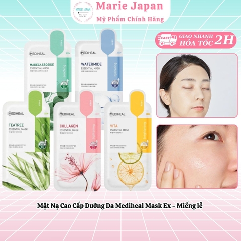 Mặt Nạ Cao Cấp Dưỡng Da Mediheal Mask Ex - Miếng lẻ