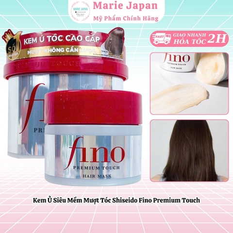 Kem Ủ Shiseido Fino Siêu Mềm Mượt Tóc  Premium Touch 230g Nhật Bản
