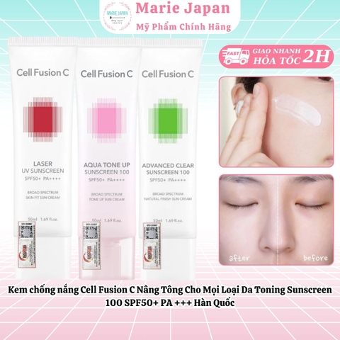 Kem Chống Nắng Cell Fusion C Laser Sunscreen 100