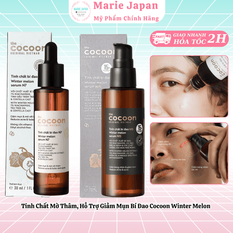 Serum Cocoon Bí Đao Winter Melon Chai 70ml