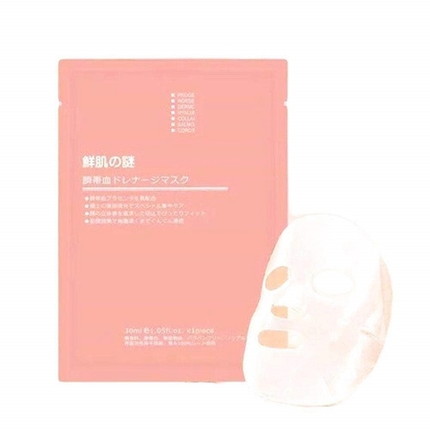 Mặt Nạ Nhau Thai Cuốn Rốn Tế Bào Gốc - 1 miếng lẻ