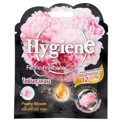 Túi thơm quần áo Hygiene Peony Bloom 8g (Thái lan) màu đen
