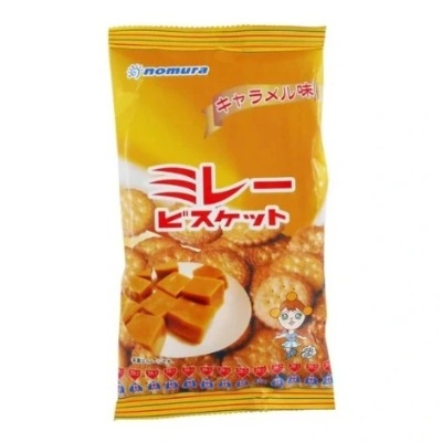 Bánh quy Nomura vị Caramen gói 110g
