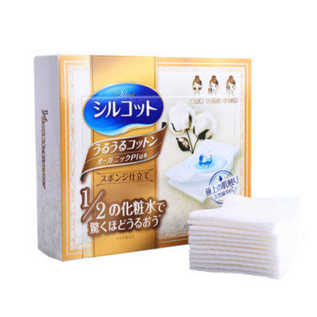 Bông Tẩy Trang Unicharm Silcot 1/2 - hộp 48 miếng đôi