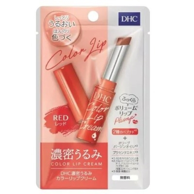 Son Dưỡng Môi DHC Color Lip Cream 1.5g - Đỏ