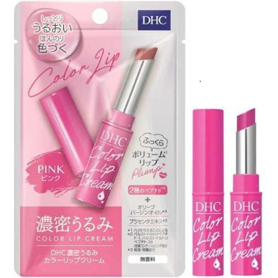 Son Dưỡng Môi DHC Color Lip Cream 1.5g - Hồng