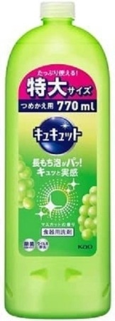 Nước rửa chén Kao Nội địa Nhật (hương nho xanh) - chai 770ml