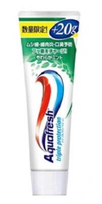 Kem đánh răng EARTH-Aquafresh (Nhật nội địa) Vị trà xanh - 160g