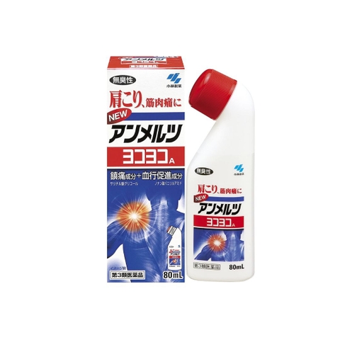 Lăn xoa giảm đau Kobayashi Yokoyoko - chai 80ml