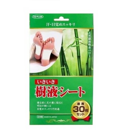 Miếng dán thải độc chân ban đêm To-plan Kenko (Nhật) - hộp 30 miếng