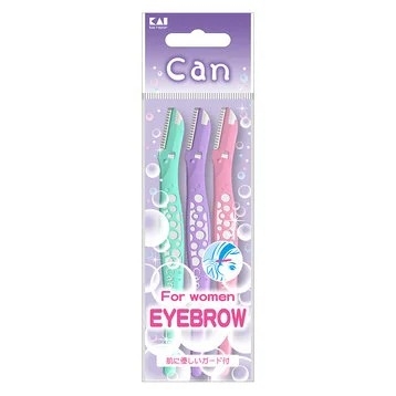 Dao cạo lông mày KAI Can Eyebrow set 3 cái