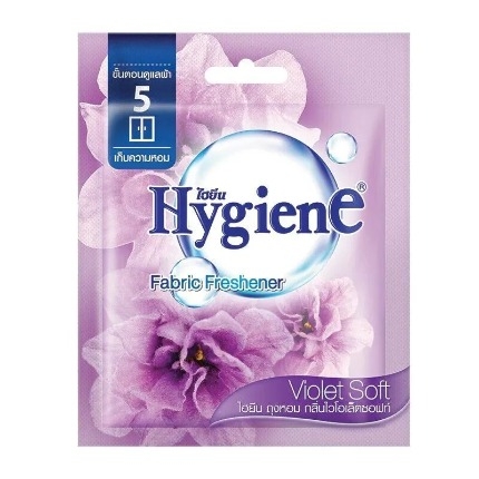 Túi thơm quần áo Hygiene Violet Soft 8g (Thái lan) màu tím