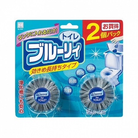 Viên thả bồn cầu diệt khuẩn, khử mùi Kokubo (Nhật) - 50g x 2 viên