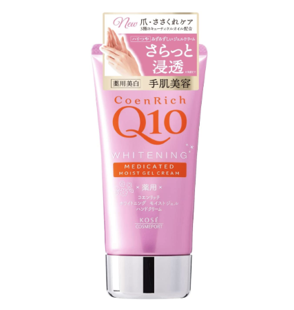Kem dưỡng da tay Kosé Co-enrich Q10 - Medicated Moist Gel Cream (hồng) 80g