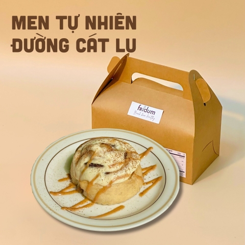 Quế cuộn Truyền thống Caramel - Men tự nhiên Sourdough Ủ 20h Đường huyết thấp