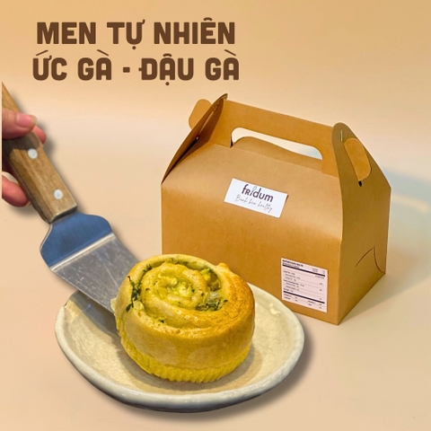 Roll Ức Gà Bơ Tỏi Men Tự Nhiên Đường Huyết Thấp