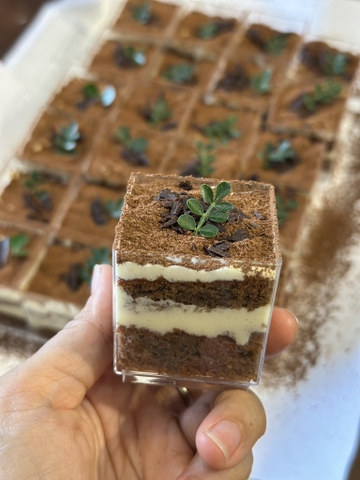 Set 10 Bánh lạnh hũ Keto/Tiểu đường 4x4cm | Teabreak