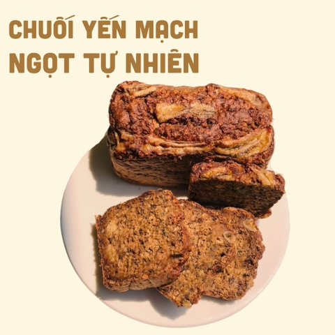 Bánh Chuối Yến Mạch Keto/ Tiểu đường