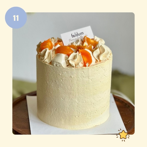 Bánh kem BÔNG LAN TRỨNG MUỐI - Mẫu 11 - đặt trước từ 3 tiếng