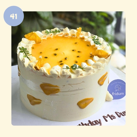 Bánh kem CHANH DÂY - Mẫu 41 - đặt trước từ 3 tiếng