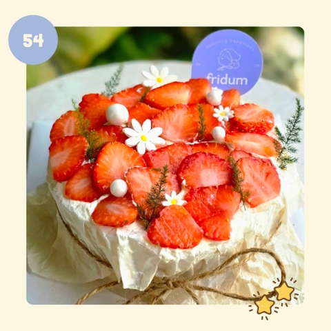 Bánh kem YOGURT BURNT CHEESE - Mẫu 54 - đặt trước từ 3 tiếng