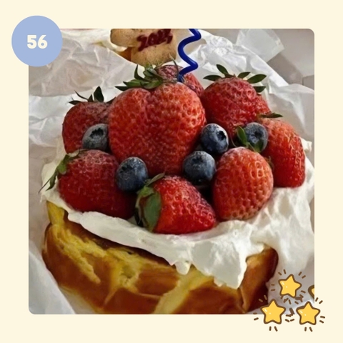 Bánh kem YOGURT BURNT CHEESE - Mẫu 56 - đặt trước từ 3 tiếng