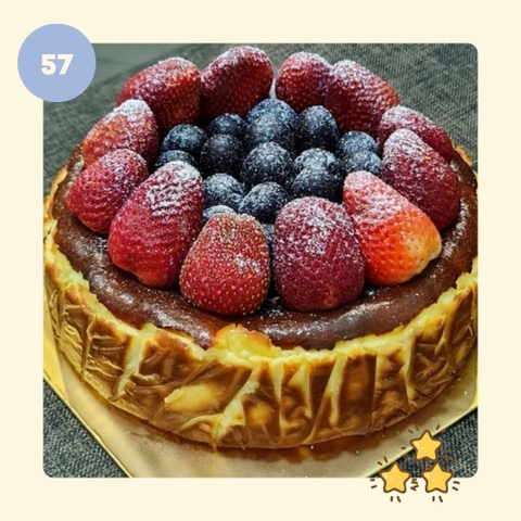 Bánh kem YOGURT BURNT CHEESE - Mẫu 57 - đặt trước từ 3 tiếng