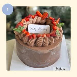 Bánh kem DOUBLE CHOCO - Mẫu 01