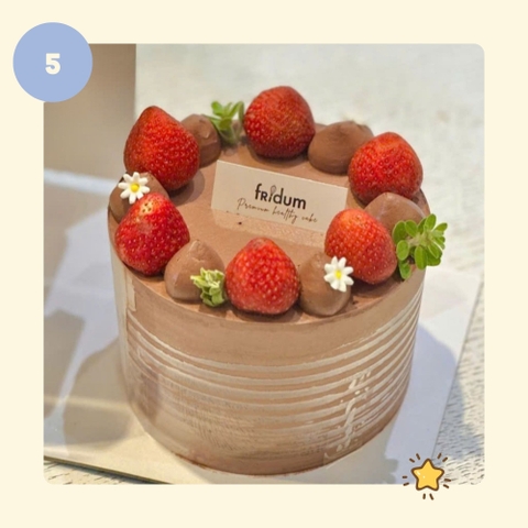 Bánh kem DOUBLE CHOCO - Mẫu 05 - đặt trước từ 3 tiếng