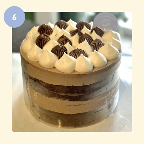 Bánh kem DOUBLE CHOCO - Mẫu 06 - đặt trước từ 3 tiếng