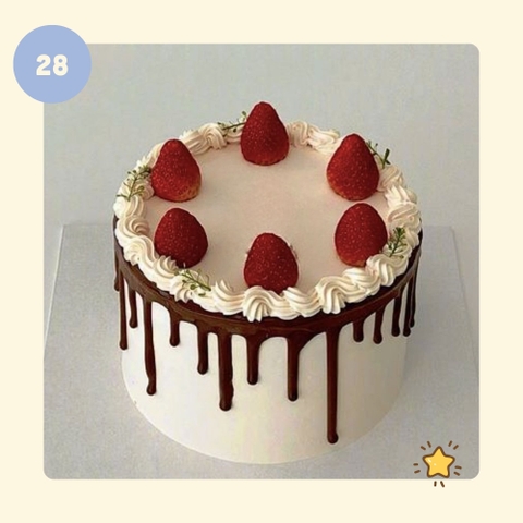 Bánh kem TIRAMISU - Mẫu 28 - đặt trước từ 3 tiếng