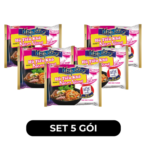 ACECOOK - Hủ tiếu khô Nhịp Sống Nam vang, Hủ tíu nam vang khô Nhịp Sống, Hủ tiếu Nhịp Sống Acecook - 71g/gói - 00044