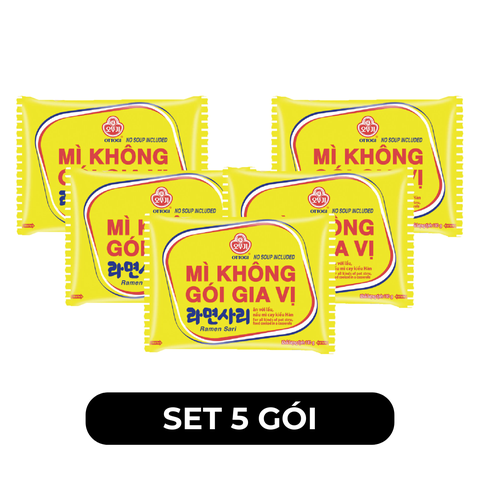 OTTOGI - Mì Ottogi không gói gia vị, Mì không gia vị ăn liền Ottogi, Mì ăn liền Otogi Hàn Quốc - 100g/gói - 00627