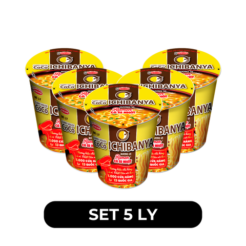 ACECOOK - Mì ly Curry House Coco Ichibanya hương vị Ramen cà ri Nhật, Mì ly Coco Ichibanya ăn liền - 63g/ly - 00705