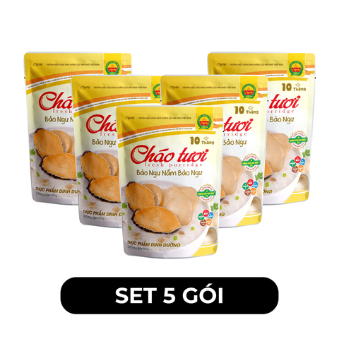 CÂY THỊ - Cháo tươi Cây Thị hương vị Bào ngư nấm bào ngư, Cháo tươi bào ngư nấm bào ngư Cây Thị - 240g/gói - 00743