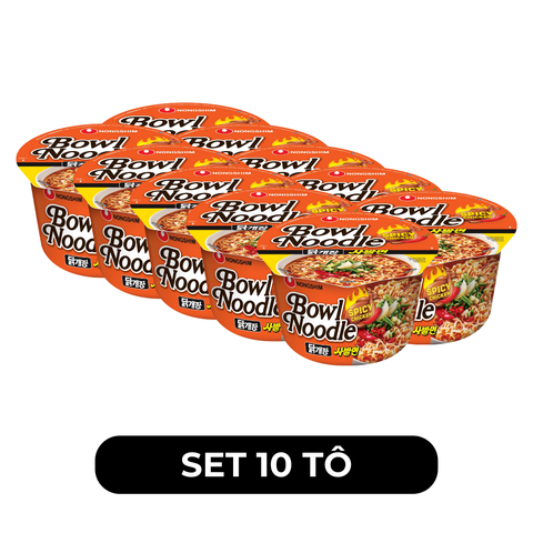 NONGSHIM - Mì tô Nongshim Gà cay, Mì tô gà cay Nongshim, Mì Nongshim tô gà cay, Mì Gà cay Nongshim tô - 100g/tô - 00425
