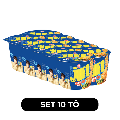 OTTOGI - Mì tô Jin hương vị Không cay, Mì Không cay Jin tô, Mì tô Jin Không cay, Mì tô Ottogi ăn liền - 110g/tô - 00057