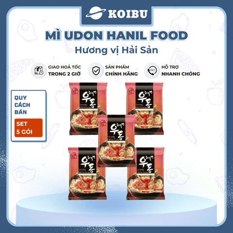 HANIL FOOD - Mì Udon N Hanil Food hương vị Hải sản - 225g/gói - 00877