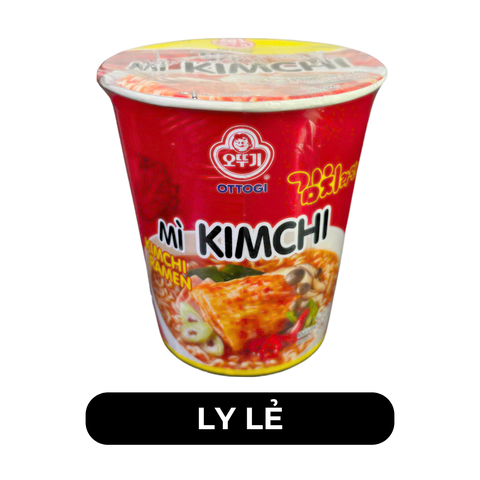 OTTOGI - Mì ly Ottogi hương vị Kim chi, Ottogi mì ly, Mì ly Hàn Quốc Otogi ly, Ottogi ly kim chi - 62g/ly - 00243